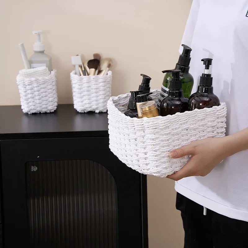 3pcs Woven Storage Basket