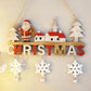 Wooden Hanging Christmas Ornaments