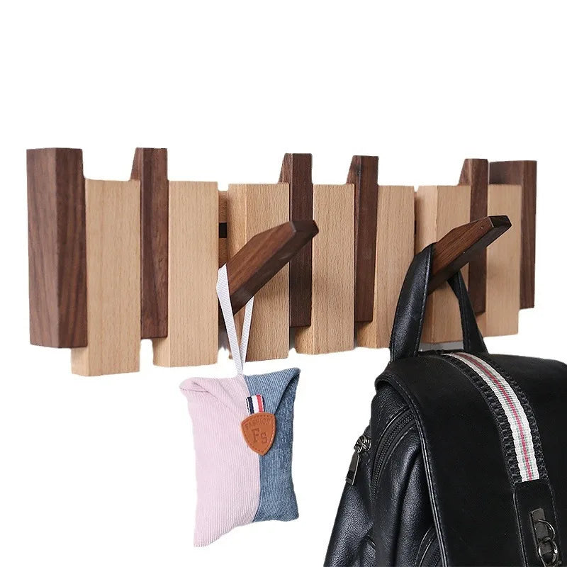 Wall Mounted Piano Key Coat Rack