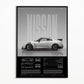 Black & White Famous Cars Posters
