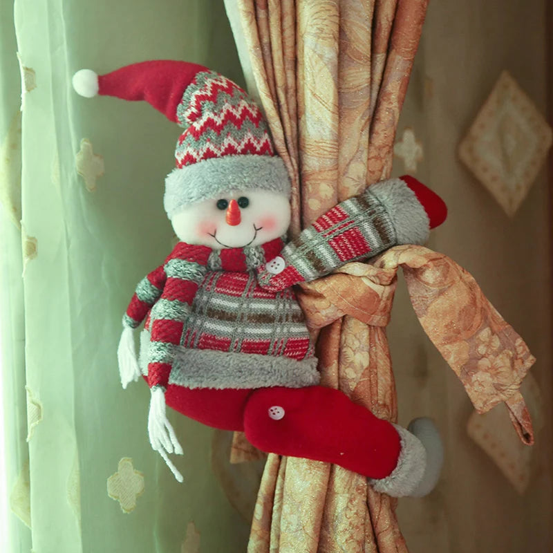 Christmas Curtain Holder