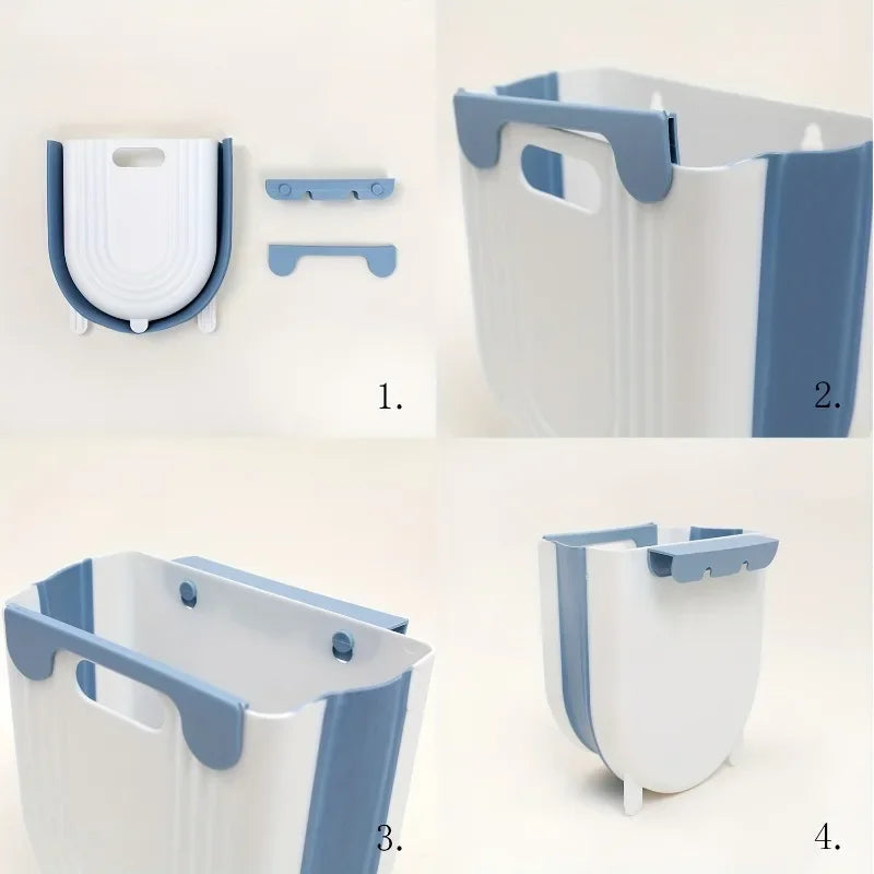 Kitchen Folding Rubbish Bin