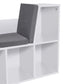Kids Bookcase with Reading Seat