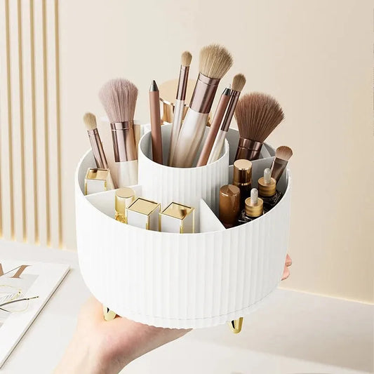 Rotating Makeup Brush Organiser