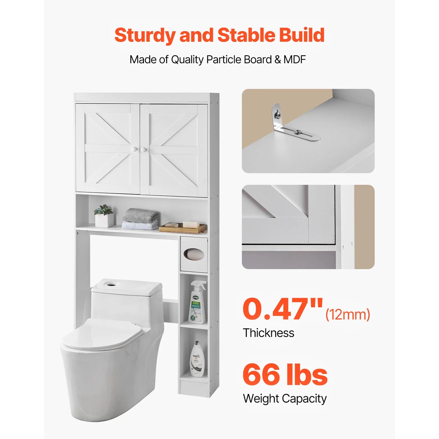 Over The Toilet Storage Cabinet
