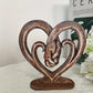 Heart Holding Hands Art Sculpture