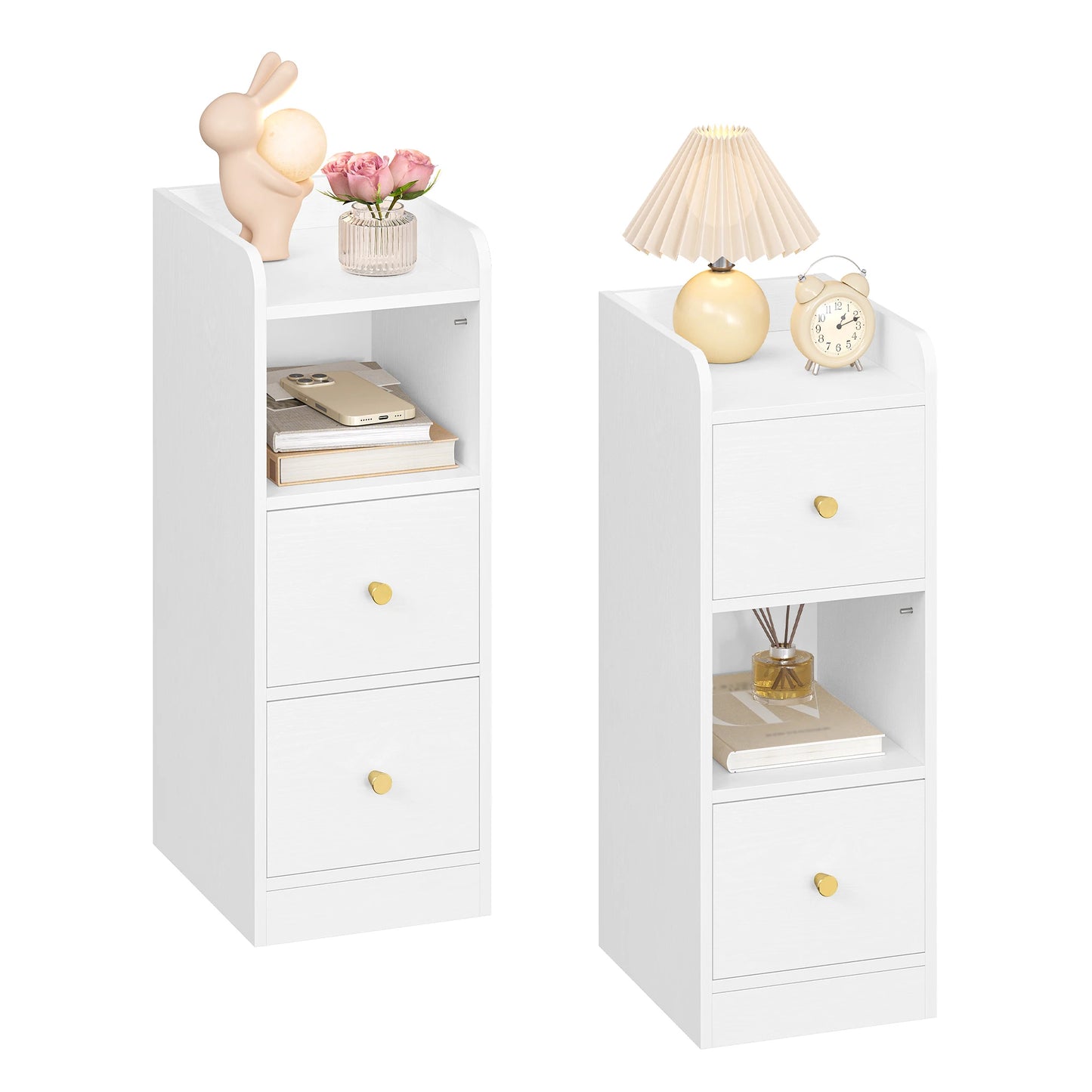 Slim Bedside Table