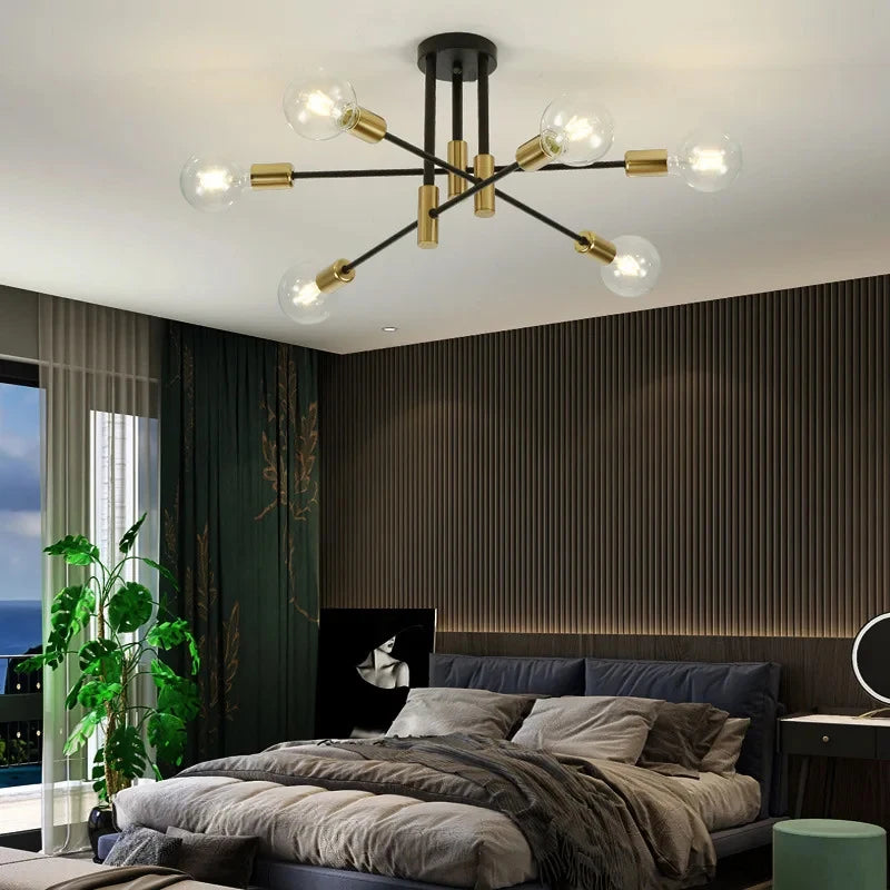 Retro Industrial Ceiling Chandeliers