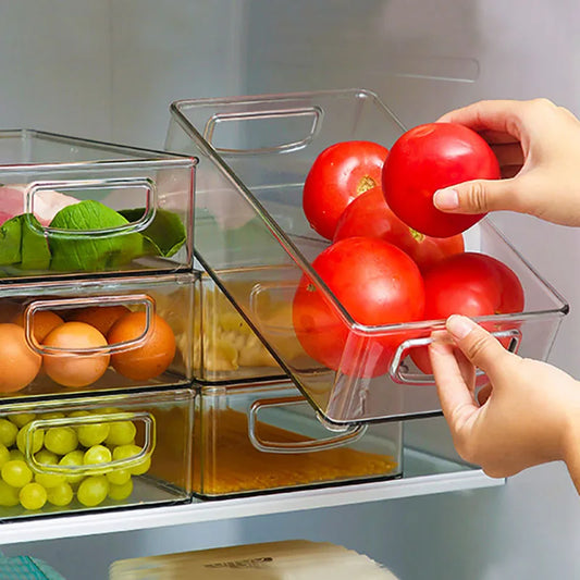 Transparent Refrigerator Storage Box