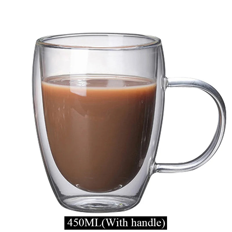 Double Wall Glass Mug