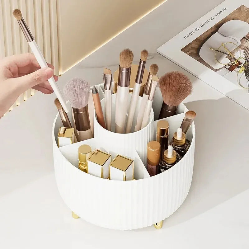 Rotating Makeup Brush Organiser