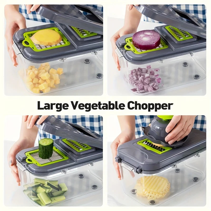 16-in-1 vegetable chopper