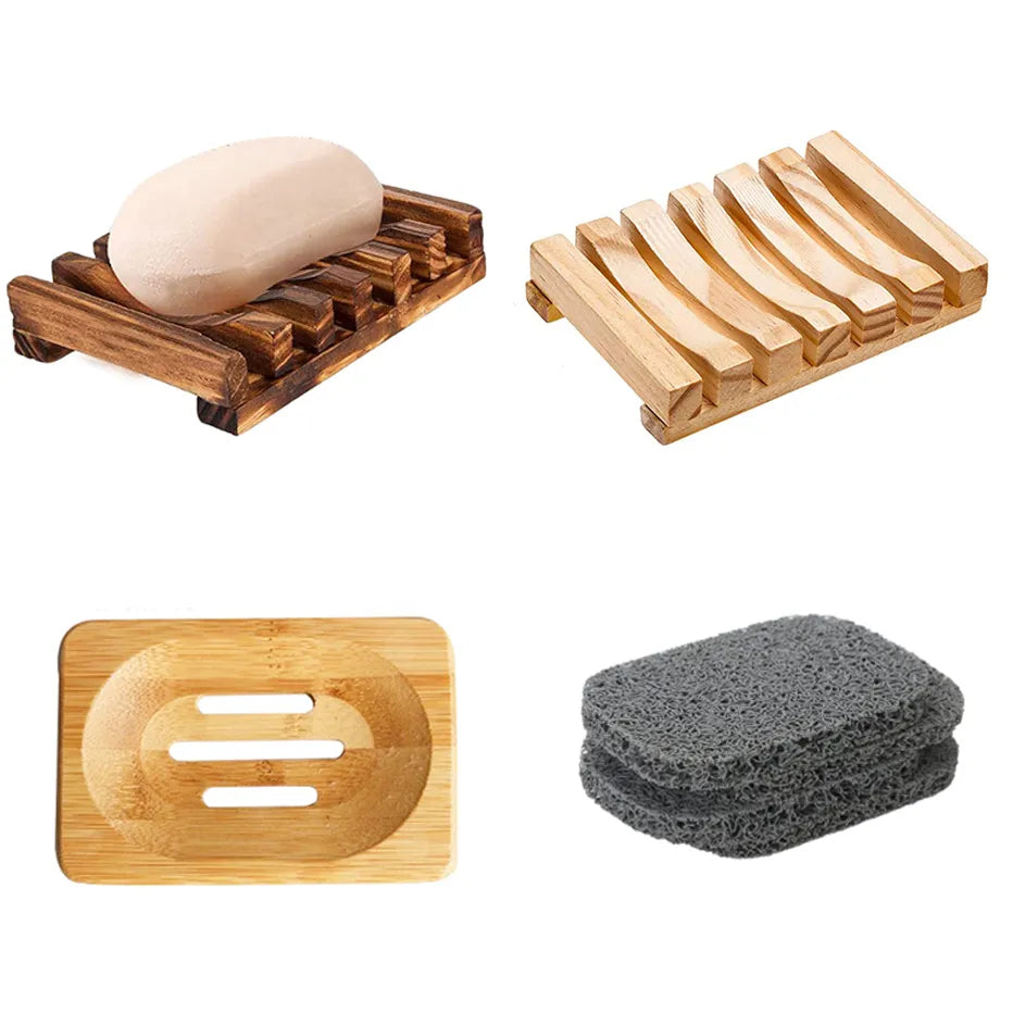 Natural Bamboo Soap Holder